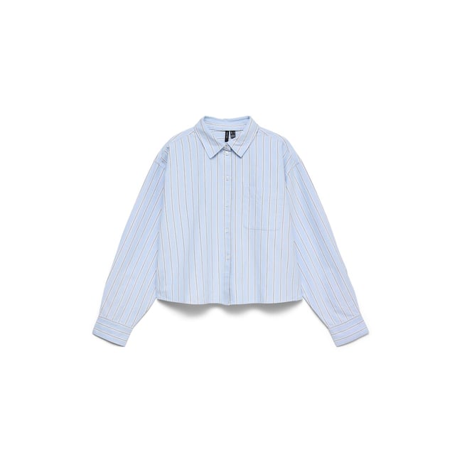 Long Sleeve Shirt, blue, VERO MODA