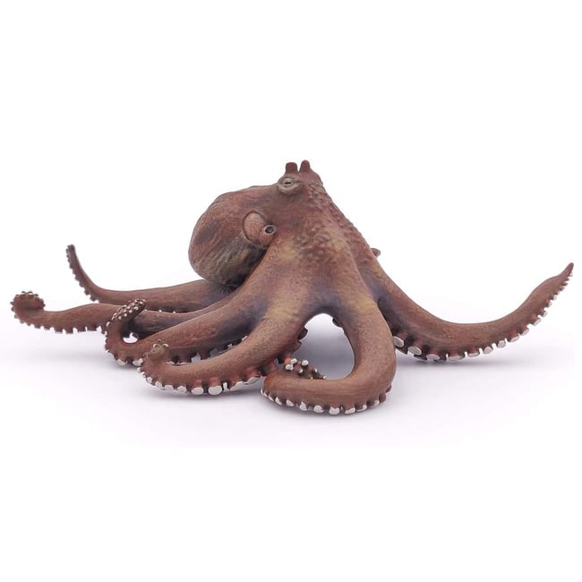 Figurine Pieuvre marron <span itemprop=