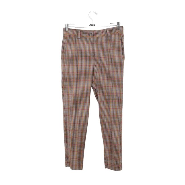 Pantalon large en laine - Très Bon État marron <span itemprop=