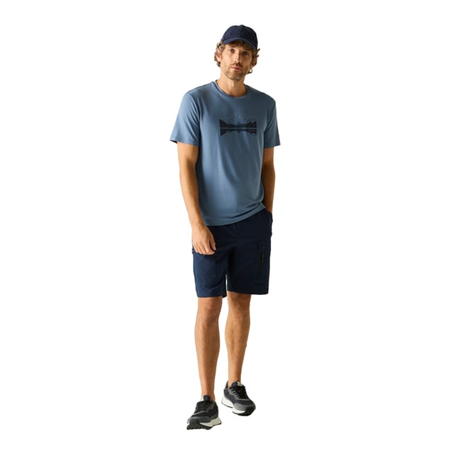 T-shirt FINGAL bleu de chine <span itemprop=