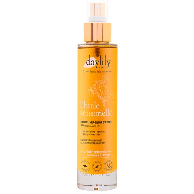 L'Huile Sensorielle  Rituel vergetures intensif soir - DAYLILY
