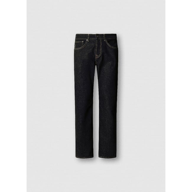Jean regular denim foncé <span itemprop=
