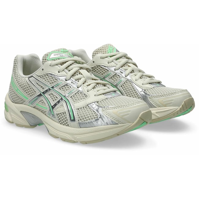 Baskets Gel-1130  ecru/vert <span itemprop=