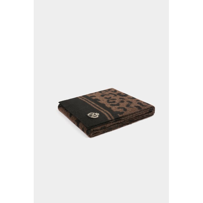 Écharpe aspect laineux multicolore <span itemprop=