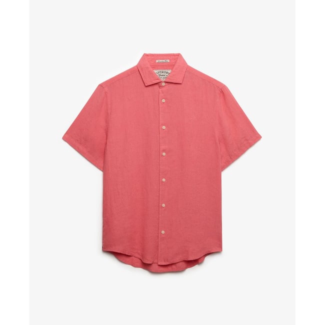Chemise en lin à manches courtes Riviera - SUPERDRY