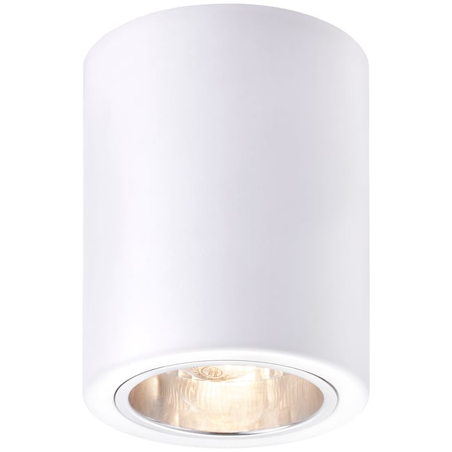 Spot de surface rond, JUPITER Couleur blanc <span itemprop=