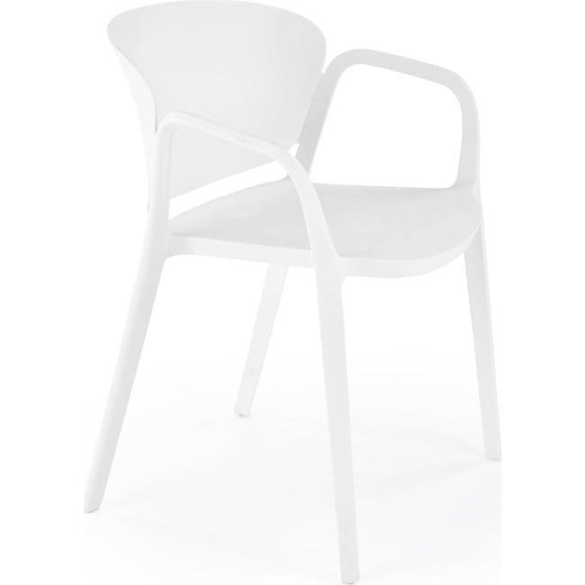 Chaise empilable avec accoudoirs NIONINE - RECOLLECTION