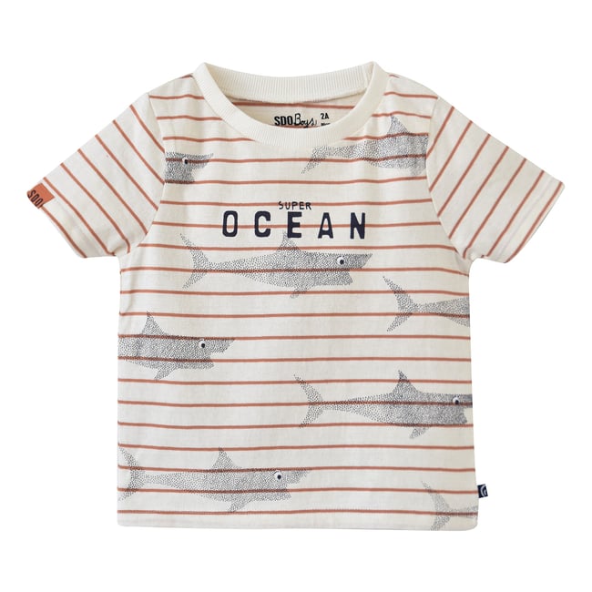 T-shirt enael blanc <span itemprop=