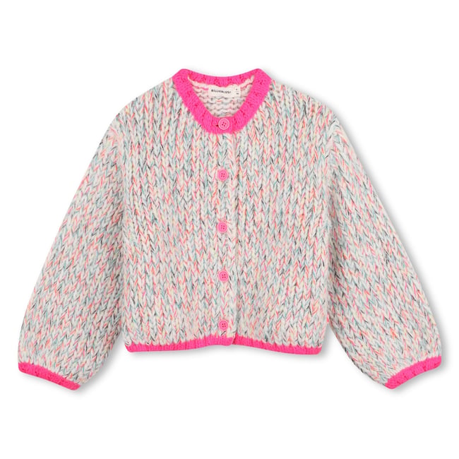 Cardigan en tricot multico <span itemprop=