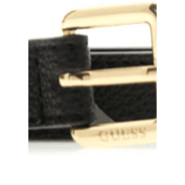 Ceinture Synthétique Gilda noir <span itemprop=