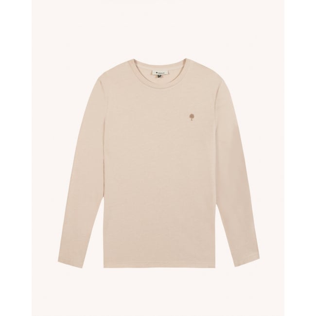 T-shirt BAILLY écru et beige <span itemprop=