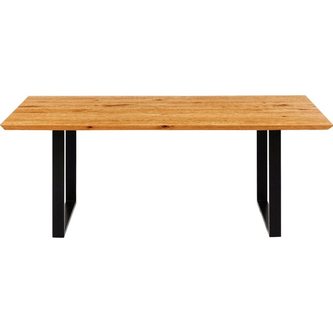 Table Symphony 200x100cm chêne chrome - KARE DESIGN