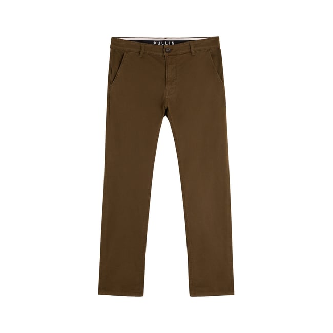 PANTALON CHINO GARDEN25 vert <span itemprop=