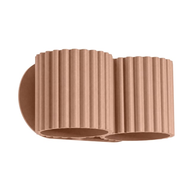 Applique murale Aluminium Moka G9 2 Aura Couleur moka <span itemprop=