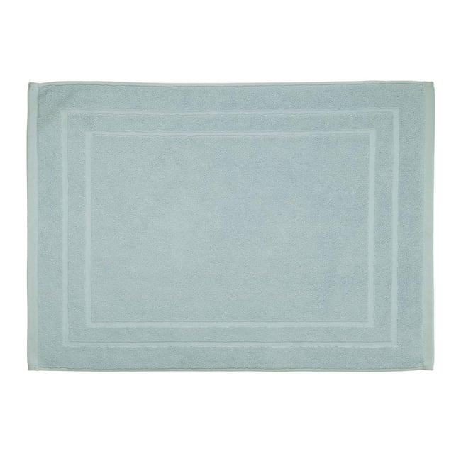 Tapis de bain en coton 700gsm bleuclair <span itemprop=