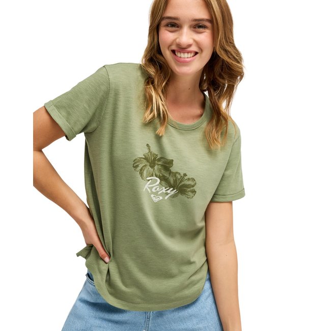T-Shirt, manches courtes, col rond, . - ROXY