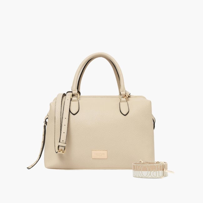 Grand sac bowling écru Soni ecru <span itemprop=