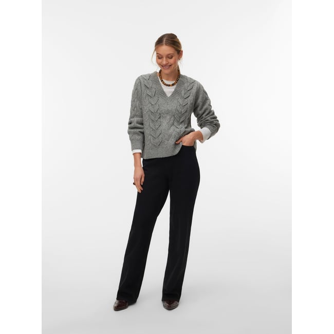 Pull medium grey melange <span itemprop=