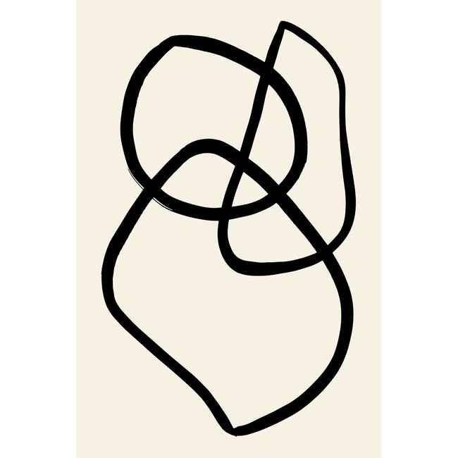 Tableau line art bold II - HEXOA