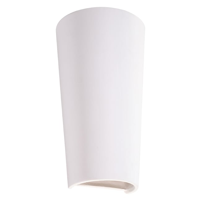 Applique Céramique Blanc E27 1 Lana Couleur blanc <span itemprop=