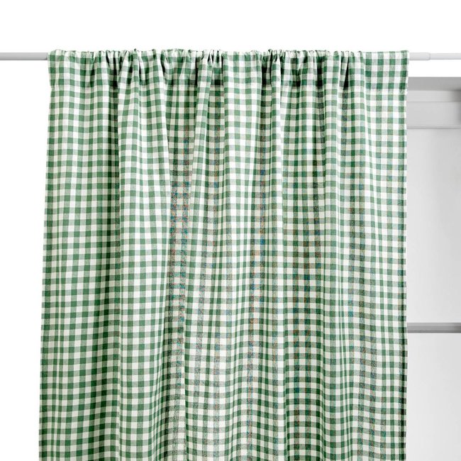 Rideau motif vichy en coton GROOVE - ATMOSPHERA