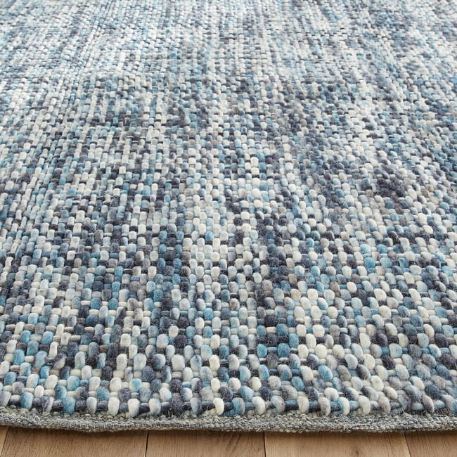Mutanya hand woven 100% wool xl rug, blue, Am.Pm | La Redoute