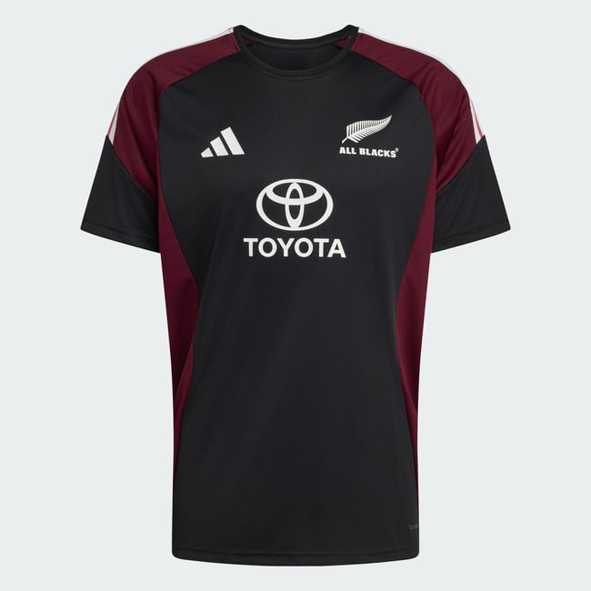 T-Shirt All Blacks Performance T-Shirt All Blacks Performance all black / maroon <span itemprop=