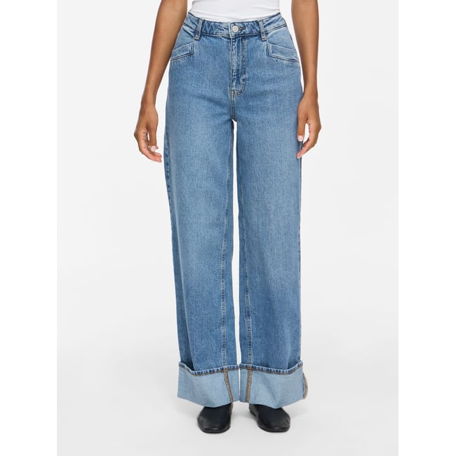 Jean À Coupe Ample bleu - medium blue denim1 <span itemprop=