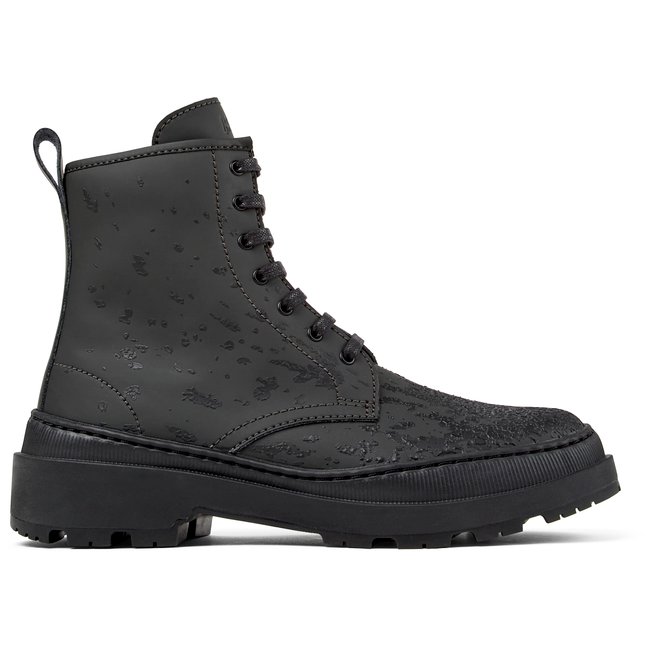 Bottines Brutus Trek noir <span itemprop=