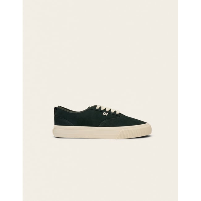 Baskets ASILI suède kaki <span itemprop=