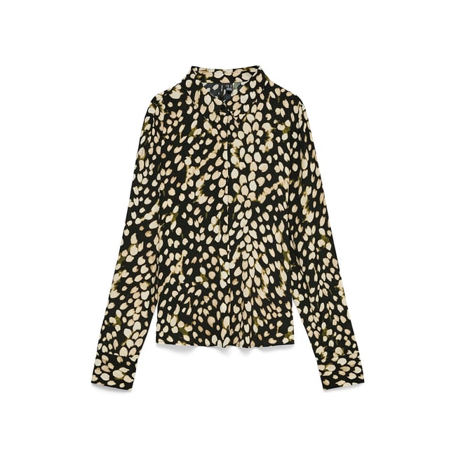 Blusa estampada estampado negro <span itemprop=