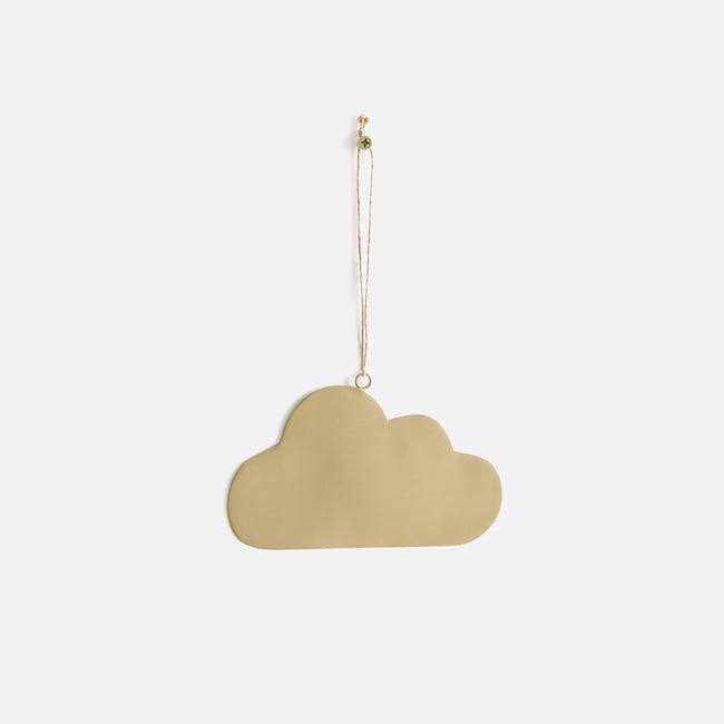Ramula Brass Cloud Wall Decoration, brass, LA REDOUTE INTERIEURS