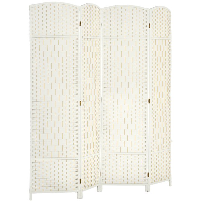 Cloison de séparation Polypropylène Blanc Couleur blanc <span itemprop=