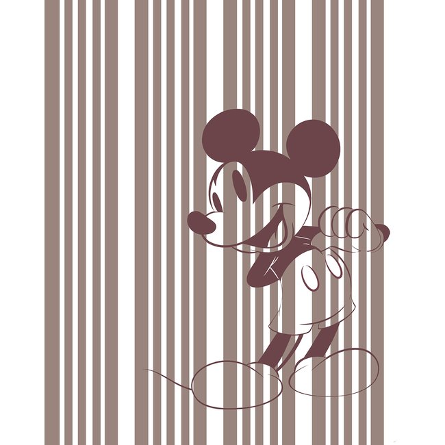 Papier peint Komar - Mickey Tone-on-Tone - 200 x 250 cm - HEXOA