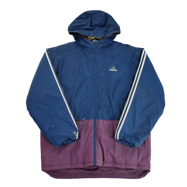 Parka - Bon état marine <span itemprop=