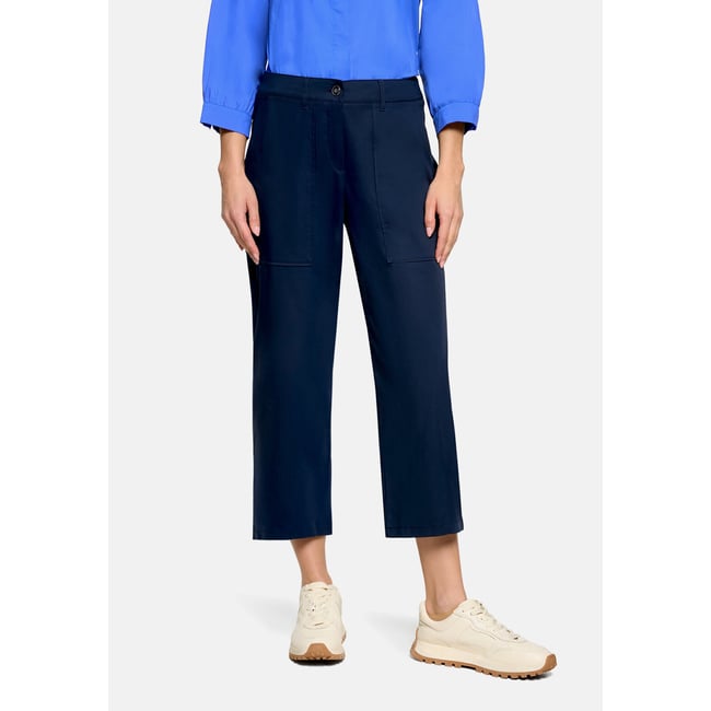 Pantalon en toile unicolore - BETTY BARCLAY