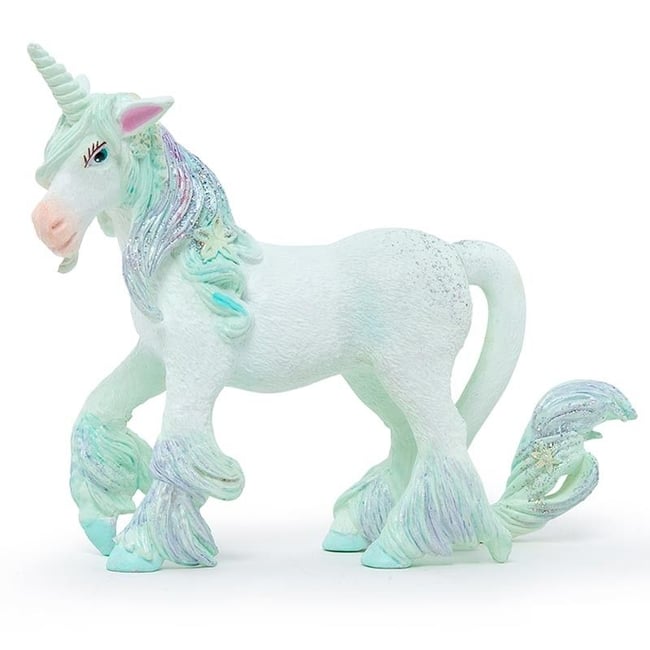 Figurine Licorne des glaces blanc <span itemprop=