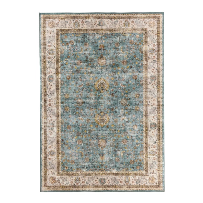 Tapis intérieur rectangulaire vintage LIV Couleur multicolore <span itemprop=