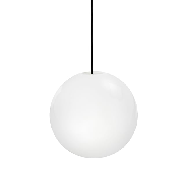 Suspension en Verre D25 CAFÈ Couleur verre opale <span itemprop=