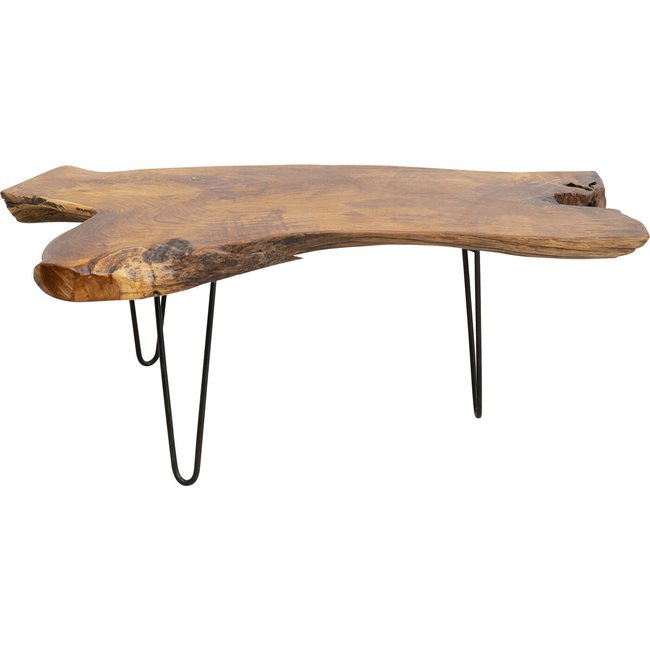 Table basse en teck, ASPEN Couleur bois <span itemprop=