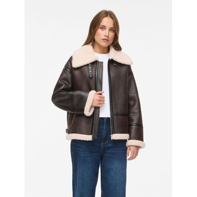 Veste marron - coffee bean1 <span itemprop=