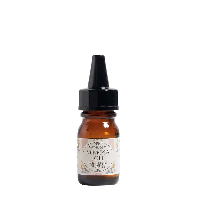 Profumo D'Ambiente Spray MATHILDE M. Soleil De Provence 75 Ml: Fragranza Mimosa Joli Con Note Di Bergamotto, Vetro, Made In France