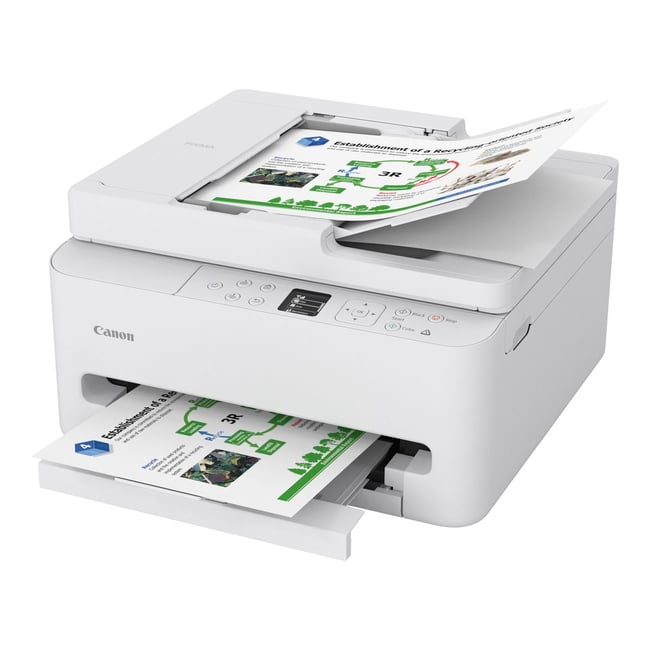 Imprimante jet d'encre PIXMA TS7550i WH - CANON