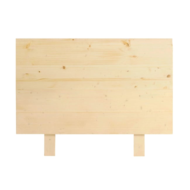 Tête de lit en bois massif de sapin beige 190 cm - NALA - HANNUN
