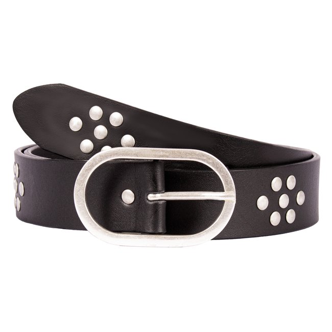 Ceinture large cuir clouté - JULES & JENN