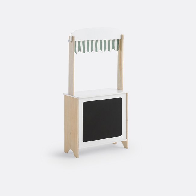 Lonso 2 in 1 Shop & Theatre Toy, white/light grey green, LA REDOUTE INTERIEURS