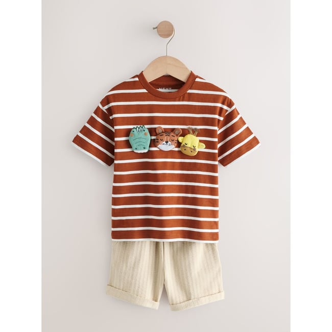 Ensemble t-shirt à manches courtes et short - NEXT