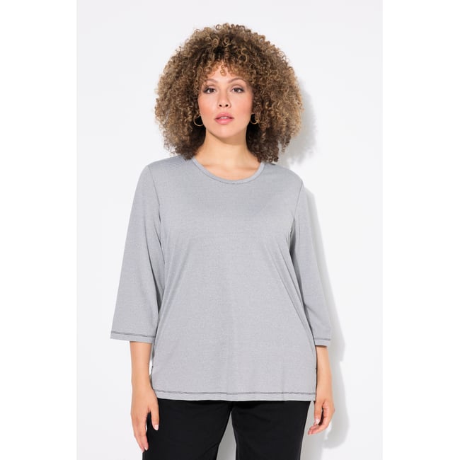 T-shirt avec surpiqûres - ULLA POPKEN