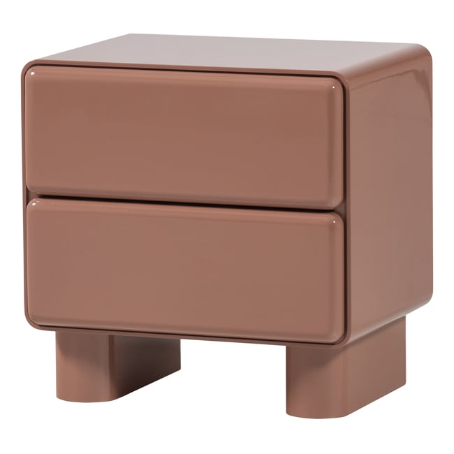 Commode en mdf LUSTRA Couleur vieux rosa <span itemprop=