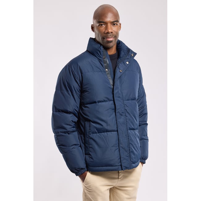 Doudoune matelassée marine deep <span itemprop=